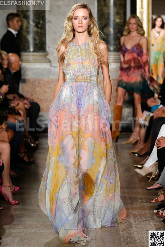 Emilio Pucci FWT 2014 - Model Daria Strakous