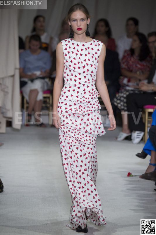 Oscar de la Renta SS 2016 NYFW access to view full gallery. #Oscardelarenta #nyfw15