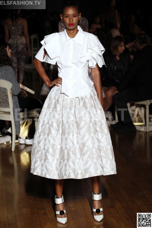 Giles SS 2016 LFW access to view full gallery. #Giles #LFW15
