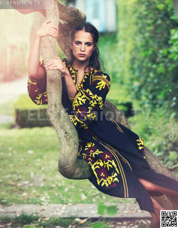 The Edit July 2015 - Model Alicia Vikander