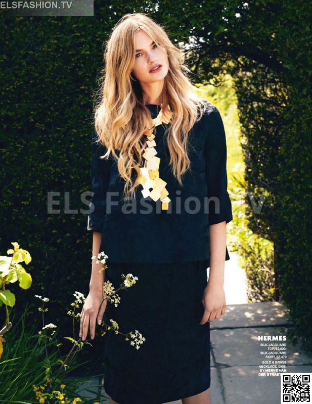 Tatler September 2015 - Model Isabel Scholten