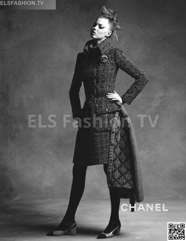 Chanel FWT 2016 - Models Anna Ewers Lindsay Uikson