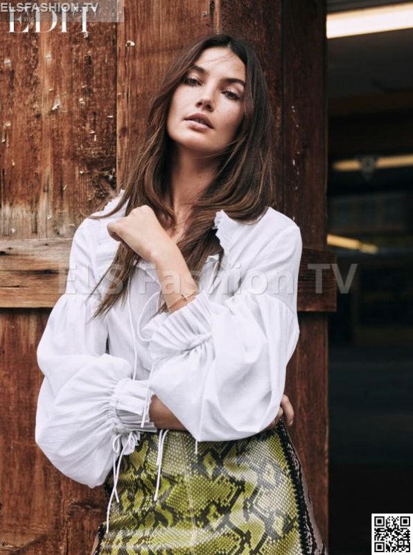 The Edit August 2015 - Model Lily Aldridge