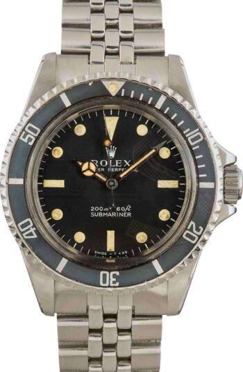 1967 Vintage Rolex Submariner 5513 ELS Fashion TV