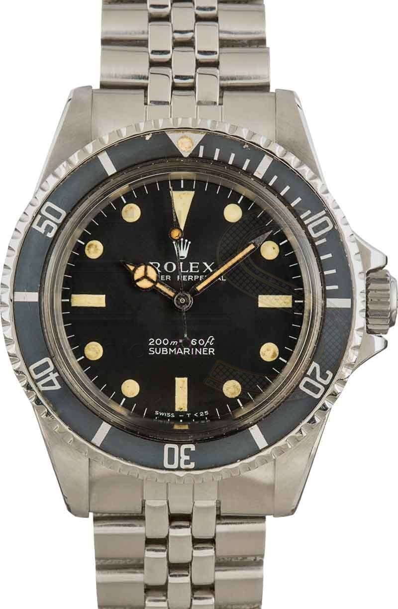 1967 Vintage Rolex Submariner 5513 ELS Fashion TV