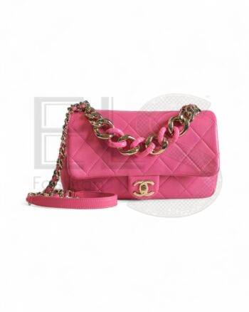 Chanel 19 Chain Timeless Pink ELS Fashion TV