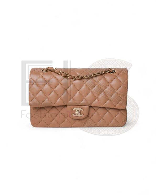 Chanel 2.55 Double Flap Biscuit ELS Fashion TV