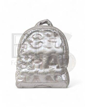 Chanel Doudone Silver Backpack ELS Fashion TV