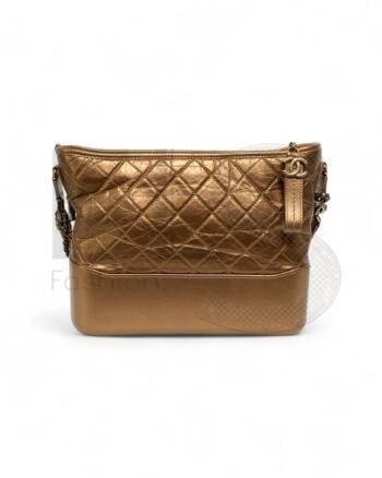 Chanel Gabrielle Medium Gold ELS Fashion TV