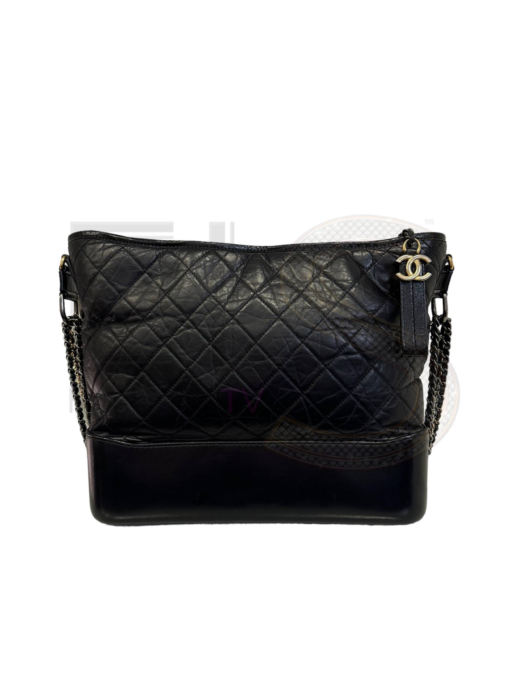 Chanel Gabrielle Xl Black ELS Fashion TV