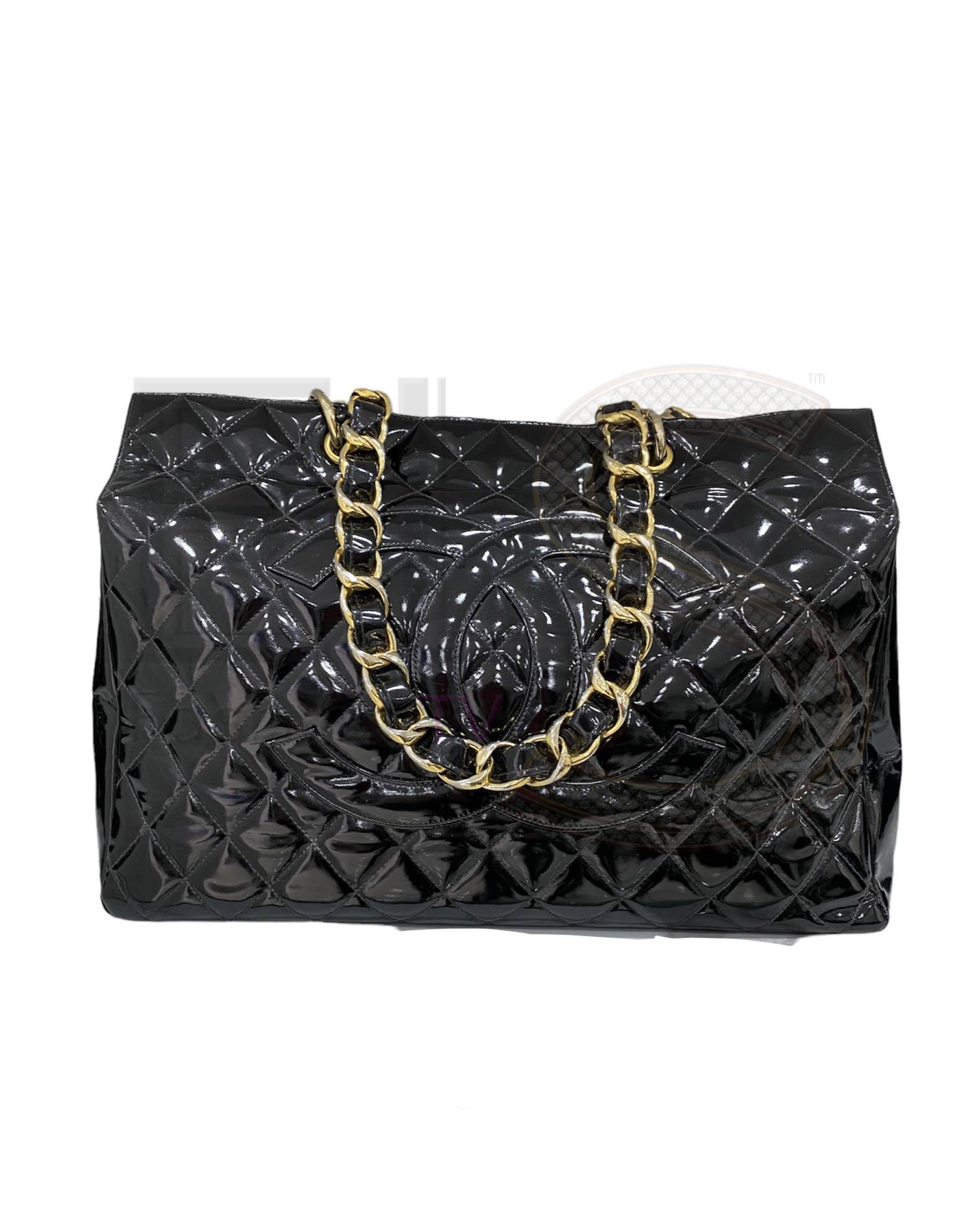 Chanel Gst Xxl Patent ELS Fashion TV