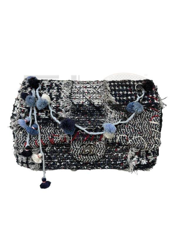 Chanel Jumbo Pom Pom Tweed L.E. ELS Fashion TV