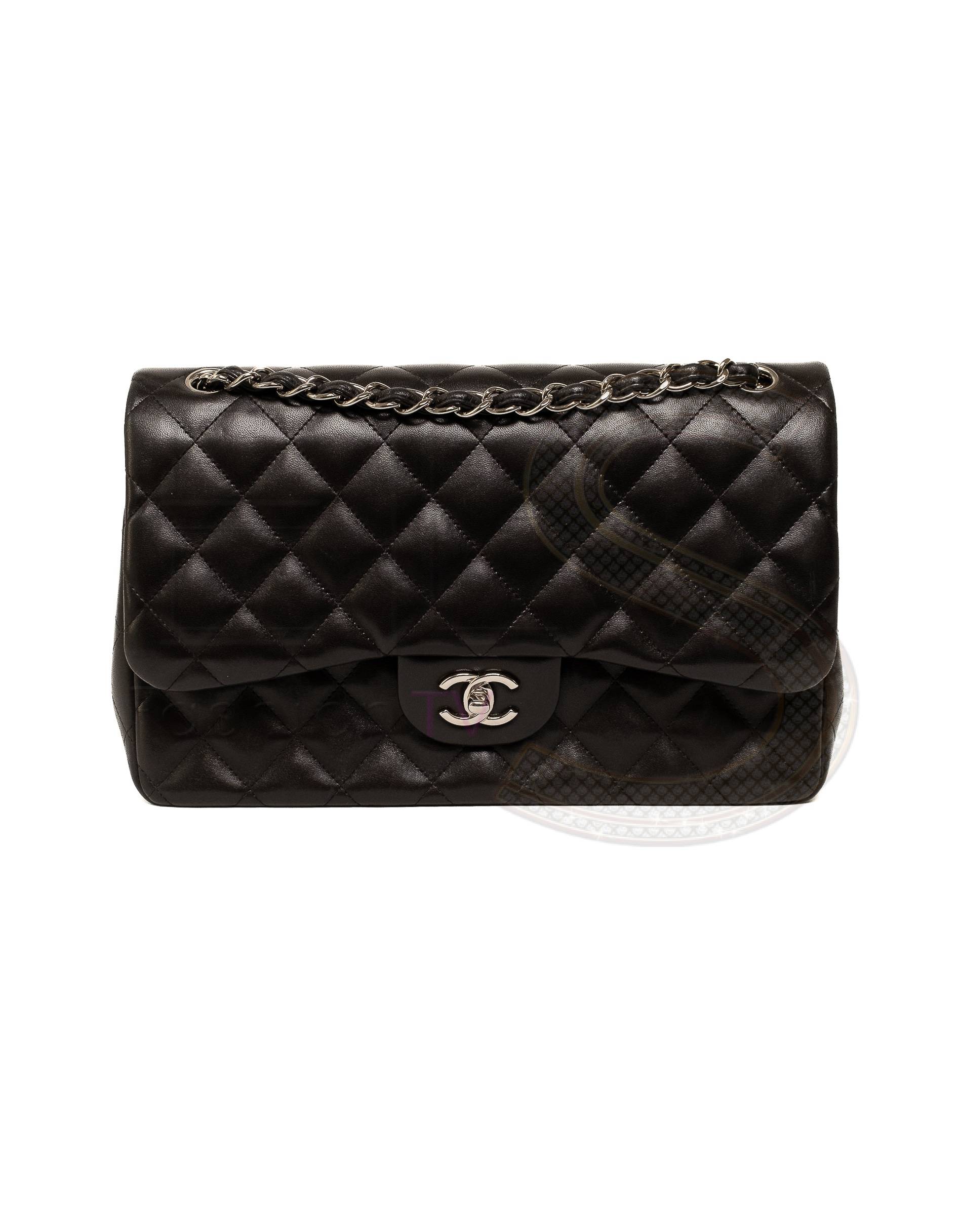 Chanel Jumbo Timeless Double-Flap Black ELS Fashion TV