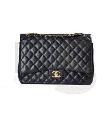 Chanel Maxi Jumbo Timeless Caviar Black ELS Fashion TV