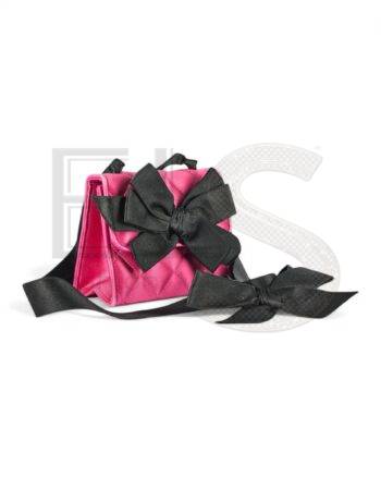 Chanel Mini Flap Satin Bow Fuchsia ELS Fashion TV