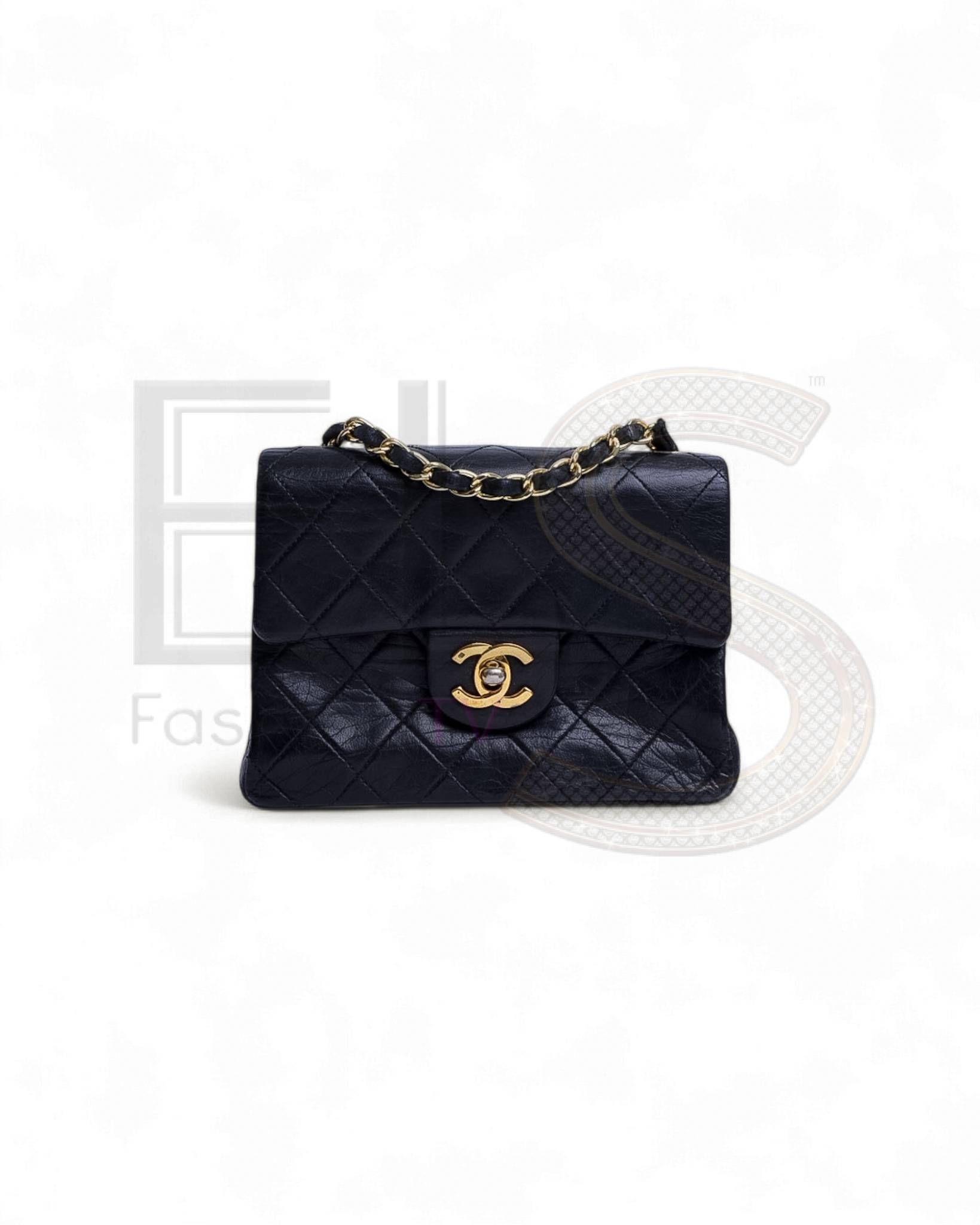 Chanel Mini Flap Vintage Black ELS Fashion TV