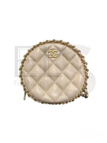 Chanel Round Bag Beige ELS Fashion TV