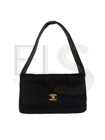 Chanel Shoulder Pad Vintage Canvas ELS Fashion TV