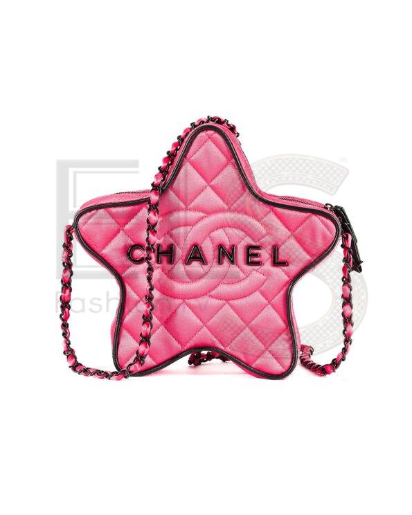Chanel Star Bag Bicolor Fuchsia ELS Fashion TV