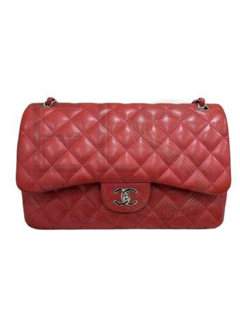 Chanel Timeless Jumbo Red ELS Fashion TV