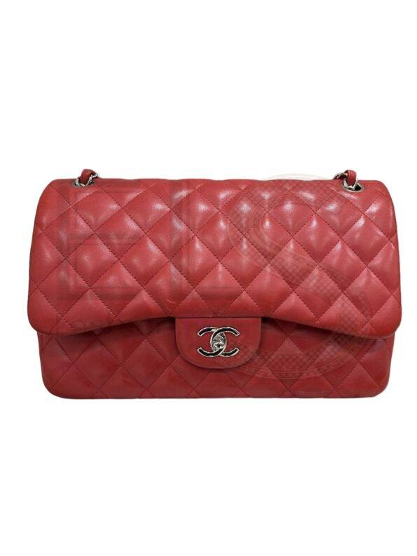 Chanel Timeless Jumbo Red ELS Fashion TV