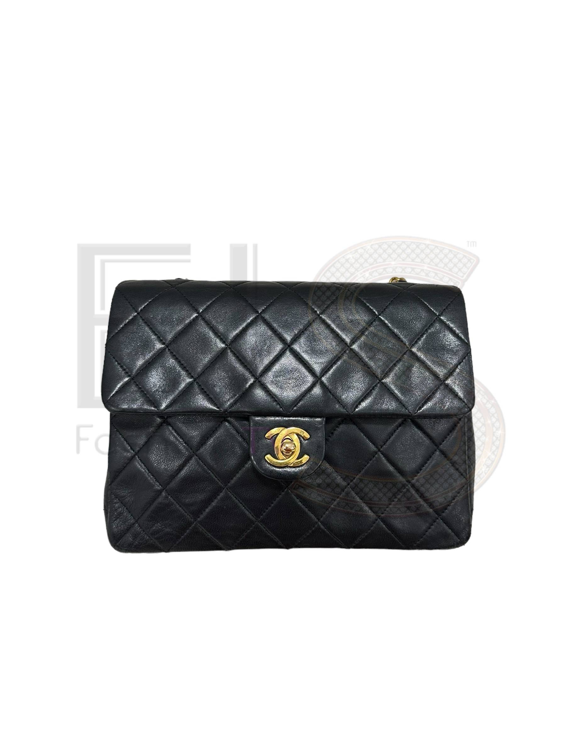 Chanel Timeless Mini Flap Black ELS Fashion TV
