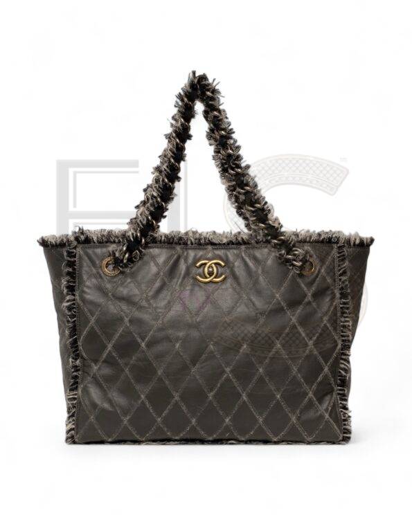 Chanel Tote Tweed Grey ELS Fashion TV