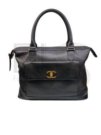 Chanel Vintage Black Shopper ELS Fashion TV