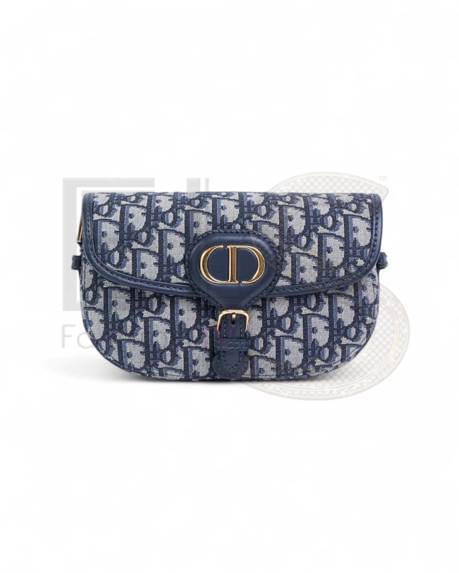 Dior Bobby East-West Oblique Blue