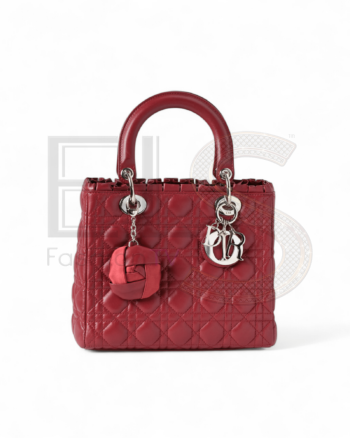 Dior Lady Medium Roses Vintage Cannage ELS Fashion TV