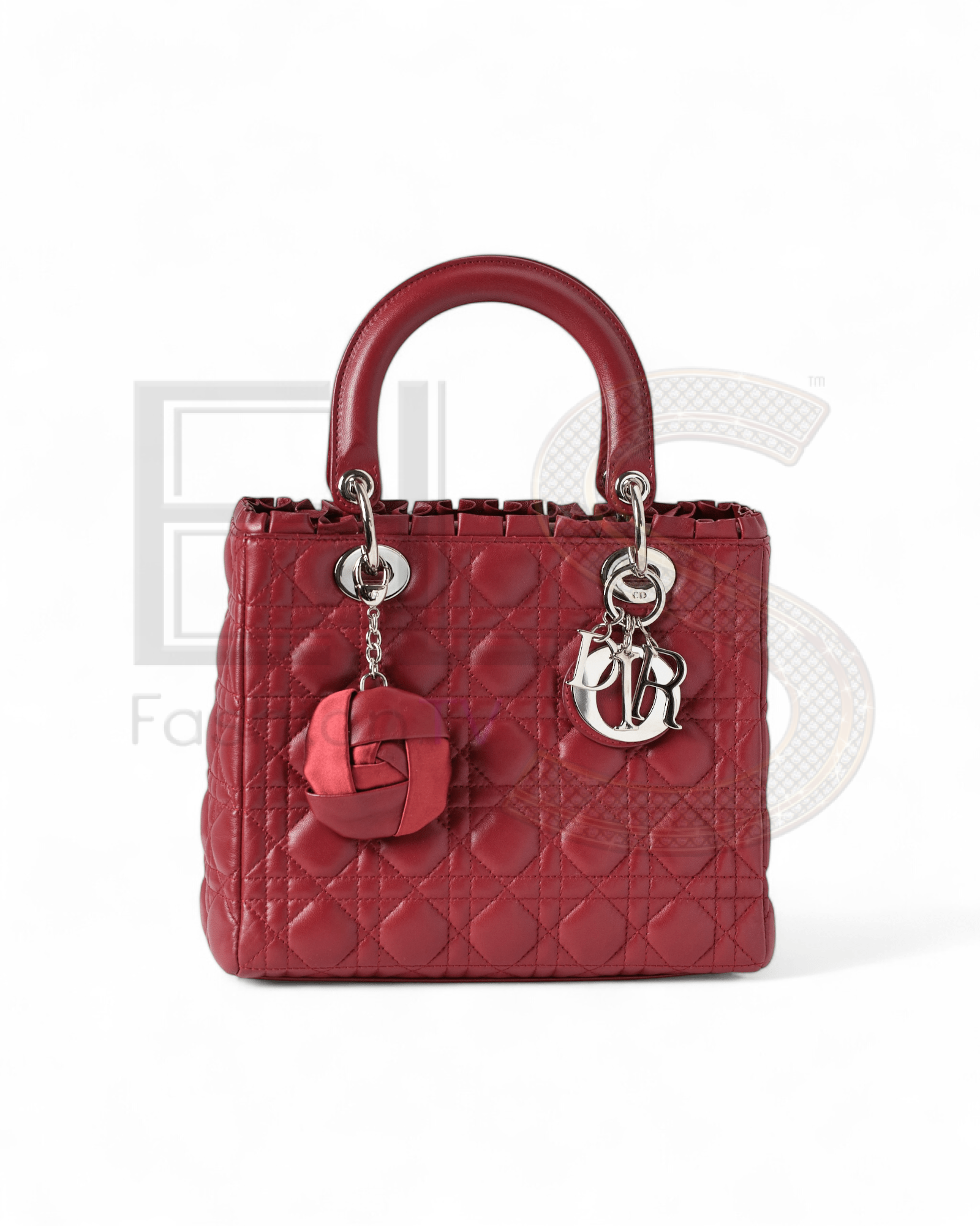 Dior Lady Medium Roses Vintage Cannage ELS Fashion TV