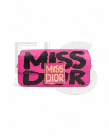 Dior Miss Small Graffiti Fuchsia ELS Fashion TV