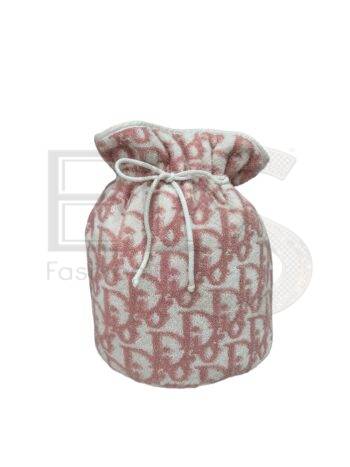 Dior Trotter Pouch Jacquard Pink ELS Fashion TV
