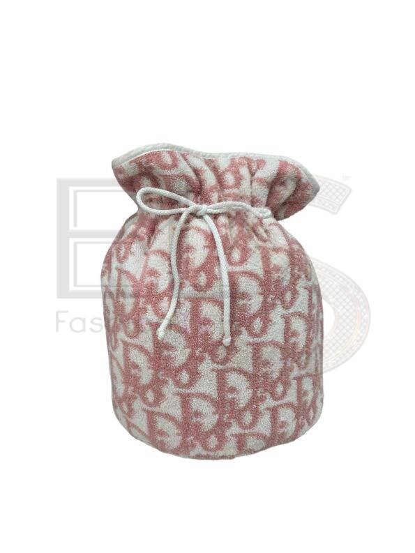 Dior Trotter Pouch Jacquard Pink ELS Fashion TV