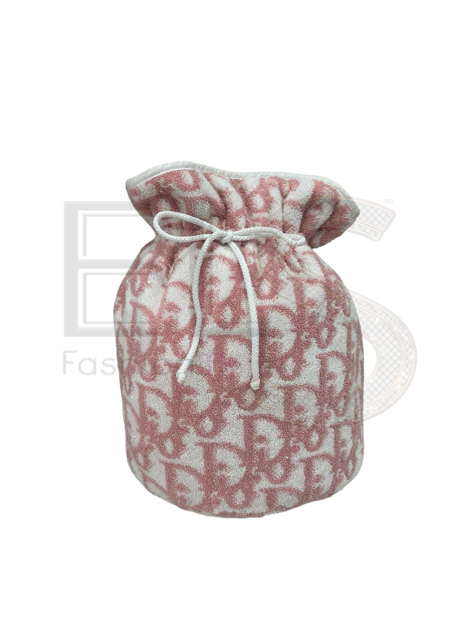 Dior Trotter Pouch Jacquard Pink