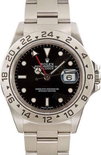 Explorer II Rolex 16570 Black ELS Fashion TV