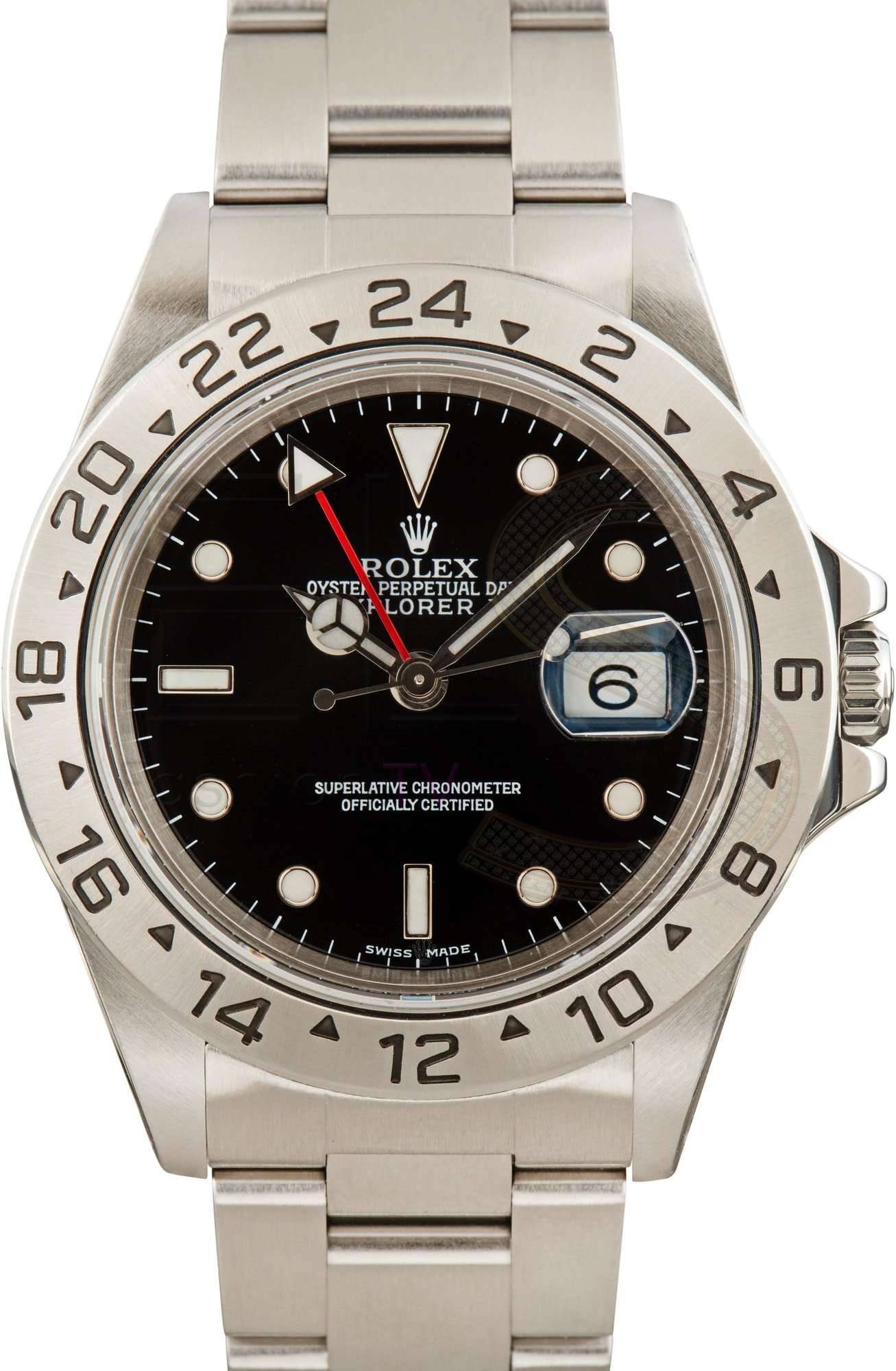 Explorer II Rolex 16570 Black ELS Fashion TV