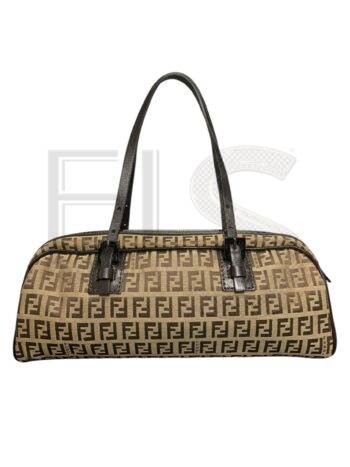 Fendi Dachshund Tote Bag Pm Brown ELS Fashion TV