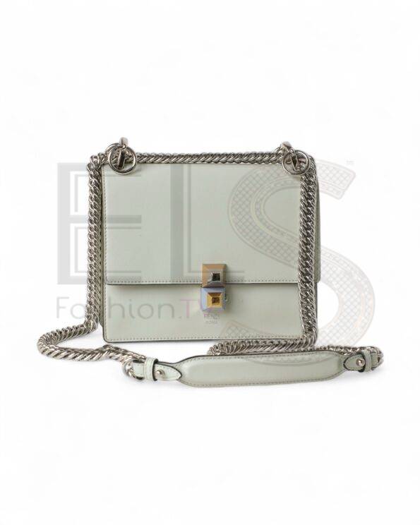 Fendi Kan I Small White ELS Fashion TV