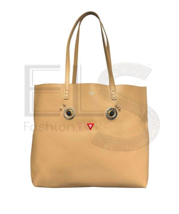 Fendi Shopping Tote Hypnoteyes Beige ELS Fashion TV