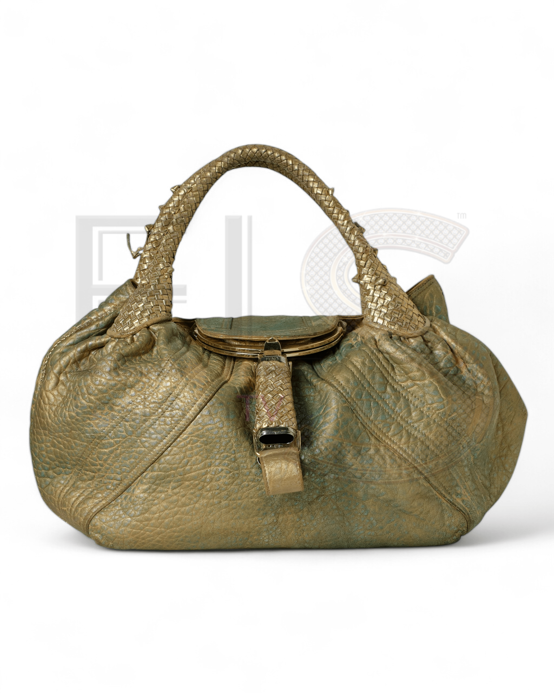 Fendi Spy Shopper Mm Gold