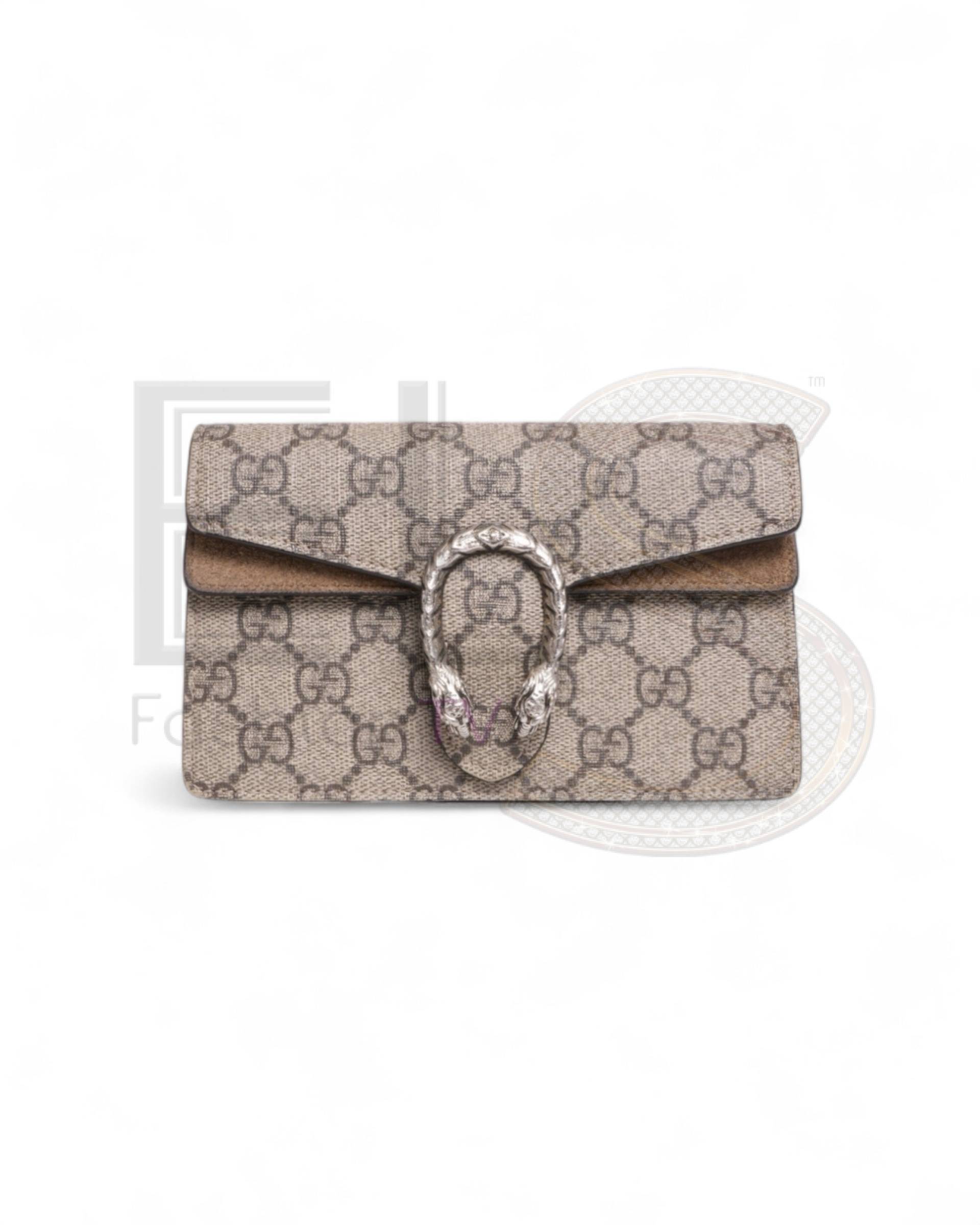 Gucci Dionysus Mini Gg Supreme Brown ELS Fashion TV