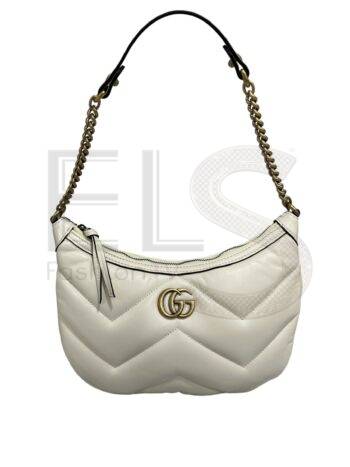 Gucci Hobo Marmont Small White ELS Fashion TV