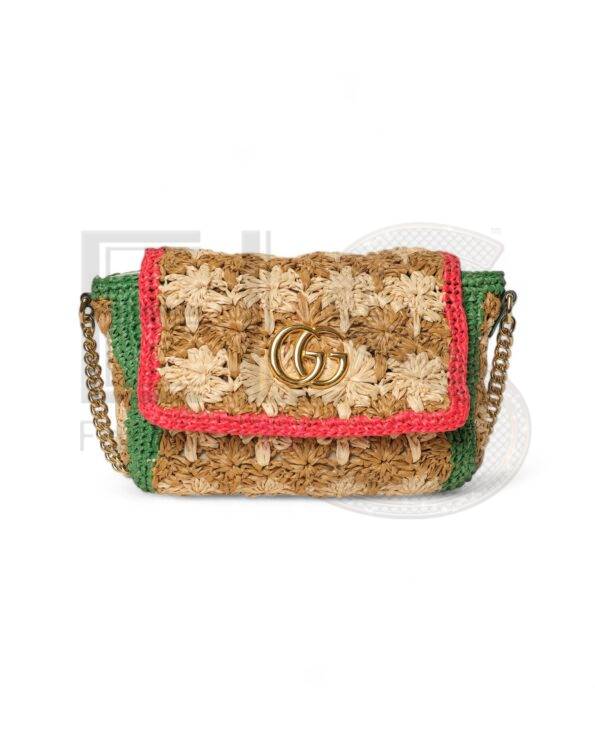 Gucci Marmont Raffia ELS Fashion TV
