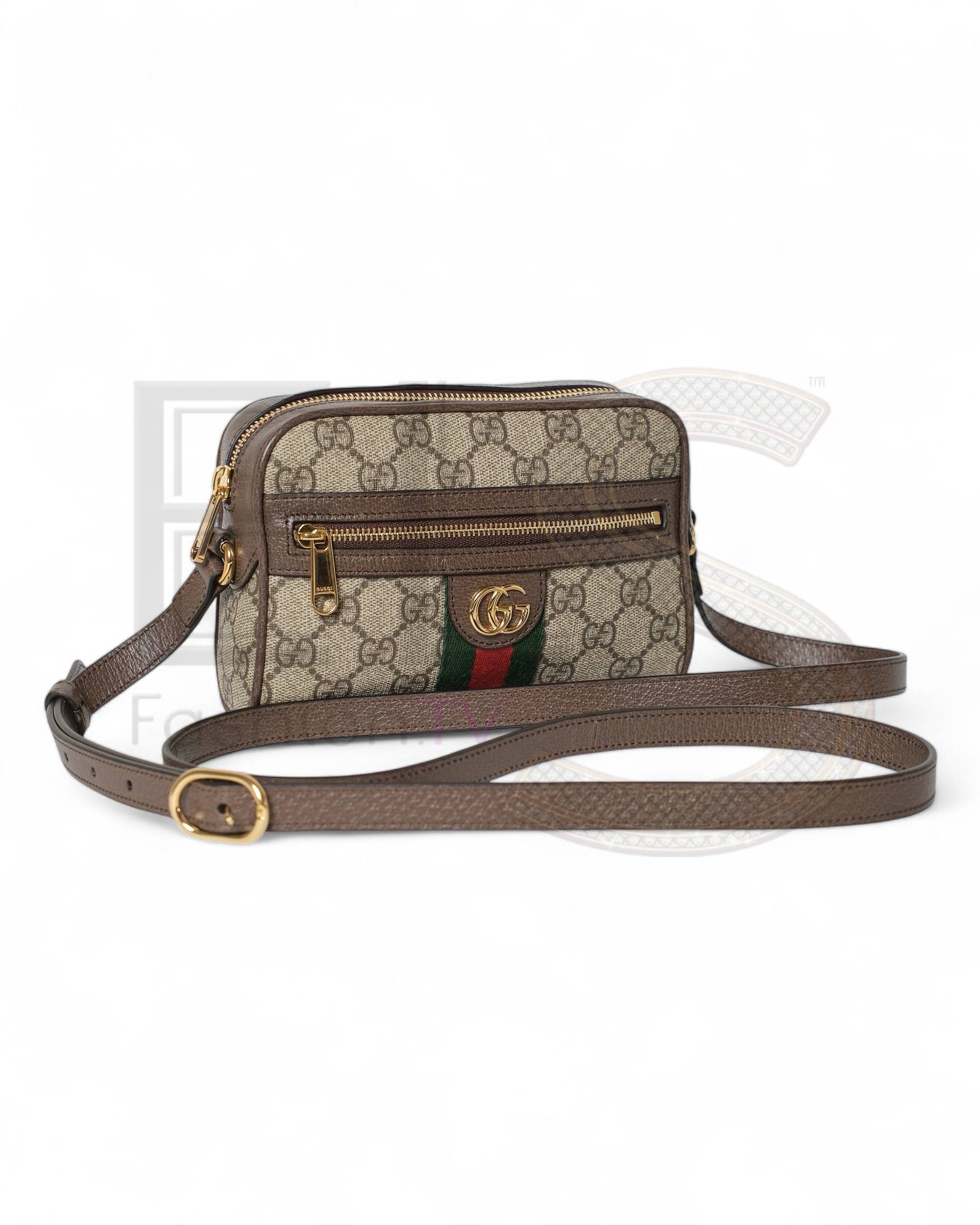 Gucci Ophidia Camera Bag Gg Supreme ELS Fashion TV