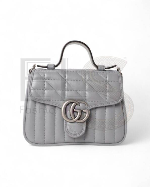 Gucci Top Handle Gg Marmont Quilted Sugar Paper ELS Fashion TV