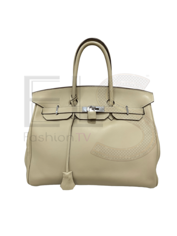 Hermès Birkin 35 Evercalf Trench ELS Fashion TV