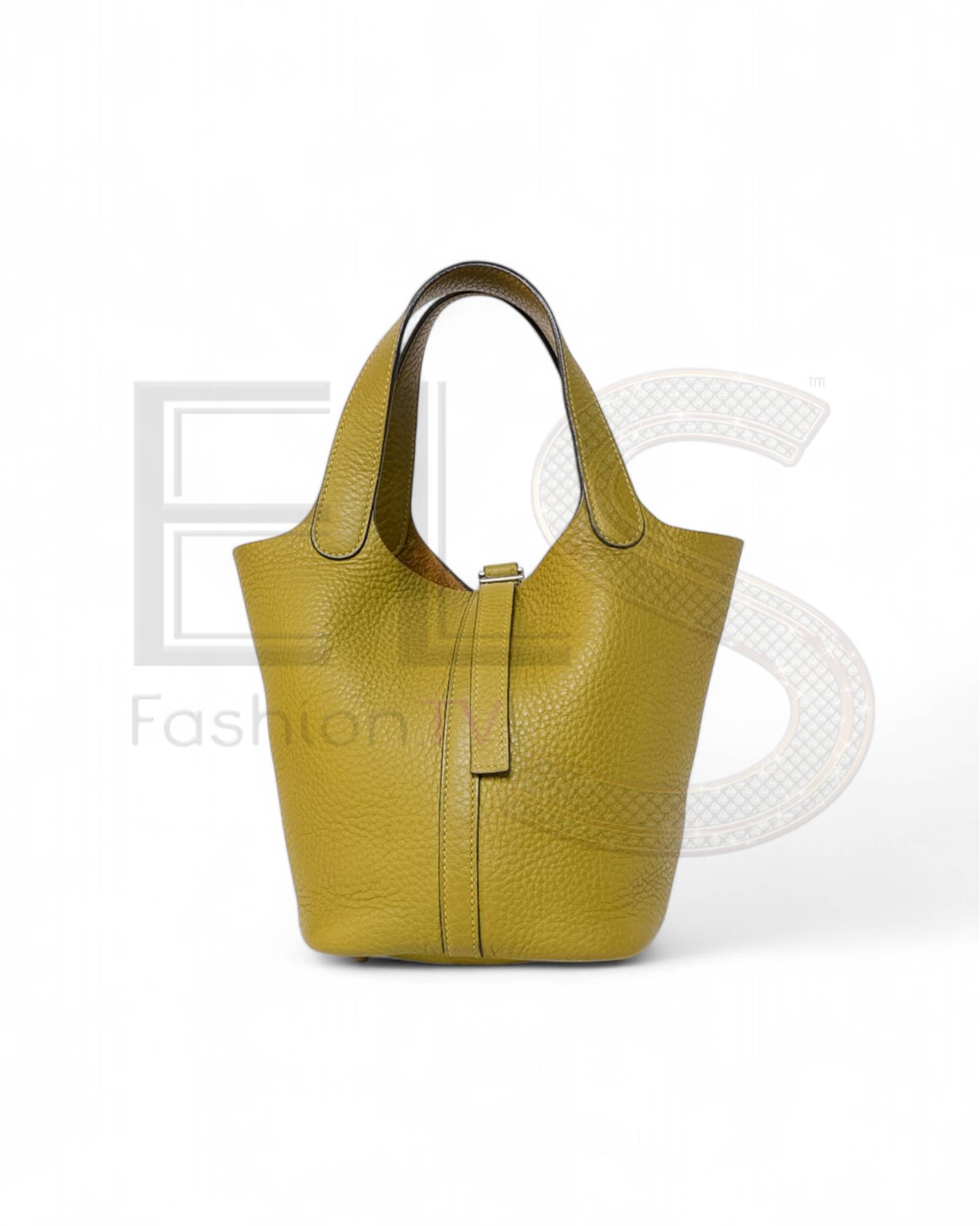 Hermès Picotin 18 Clemence Vert Anis