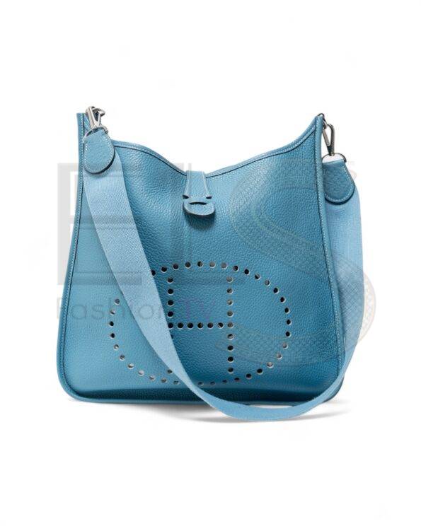 Hermès Sac Evelyne Gm Togo Bleu Jean ELS Fashion TV