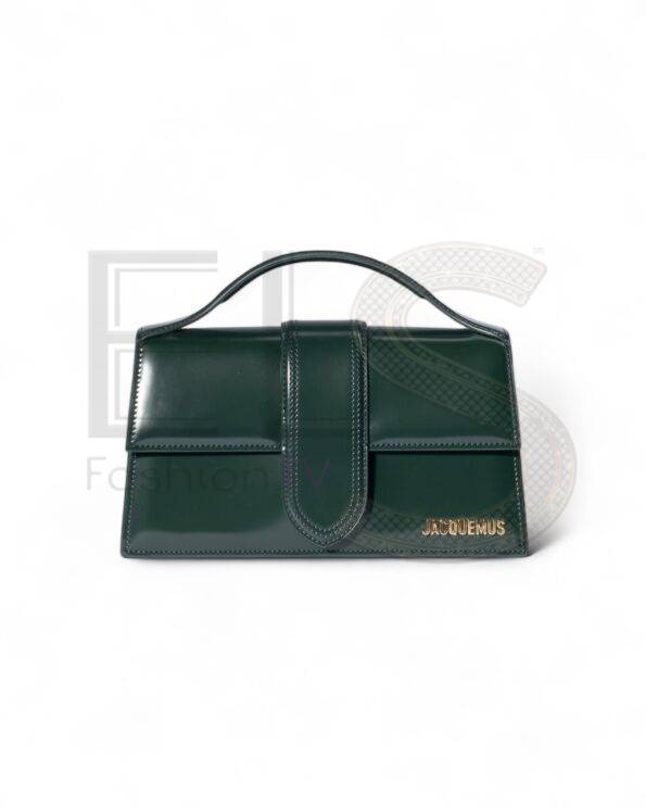Jacquemus Le Grand Bambino Petrol Green Paint ELS Fashion TV